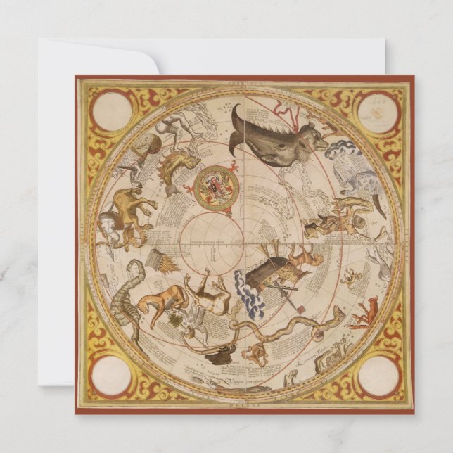 Constellation Stars Southern Himlar Vintage Astron (Framsida)