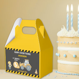 Construction Birthday 5th For boys | Truck Party Presentaskar