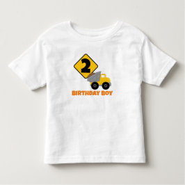 Construction Birthday Boy T Shirt