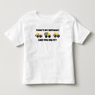 Construction Birthday Party T Shirt