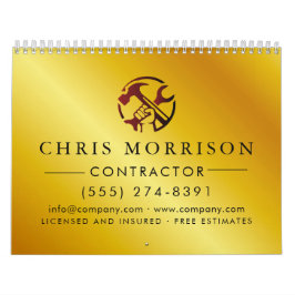Construction Business Marketing Logo Kalender