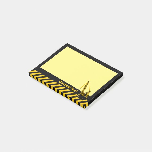 Construction Crane Post-it Block (Vinklad)