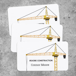 Construction Crane Visitkort