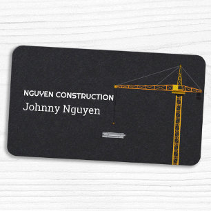 Construction Crane Visitkort