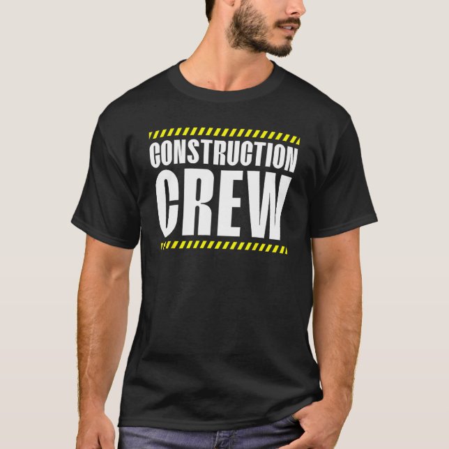 Construction Crew Brickmason Construction Worker B T Shirt (Framsida)