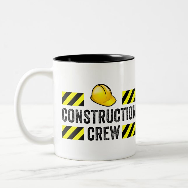 Construction Crew Två-Tonad Mugg (Vänster)