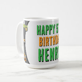 Construction Dump Truck Kaffemugg