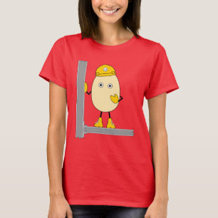 Construction Egghead T Shirt