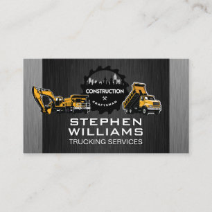 Construction Fordon   Craftsmen Visitkort