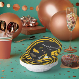 Construction Grattis på födelsedagen - Namn och Ag