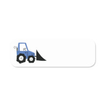 🚧 Construction Lastbil Name Stickers