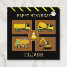 Construction Lastbilar |År i Födelsedagsfesten Gra