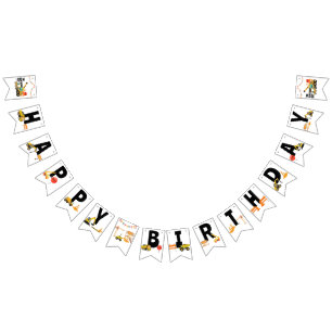 Construction Lastbilar   BARNS FÖDELSEDAG PARTY Vimplar