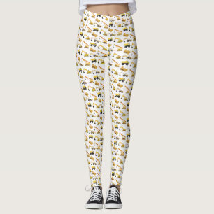 Construction Lastbilar Leggings