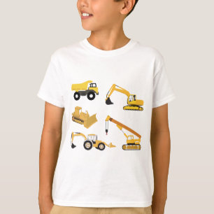 Construction Lastbilar T Shirt