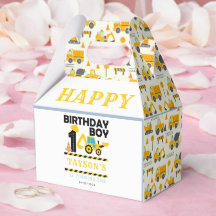 Construction Truck 1st Birthday | Kids Party
