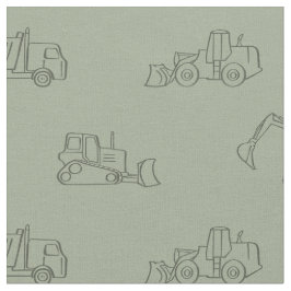 Construction Vehicles Builder Boy Truck Sage Green Tyg