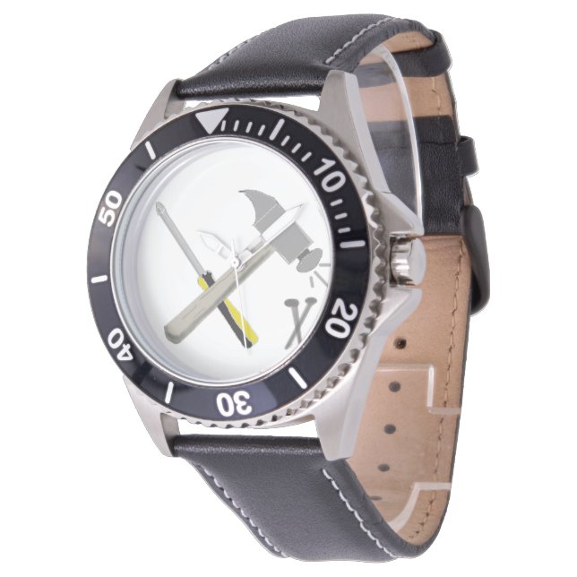 Construction Verktyg Armbandsur (Vinklad)