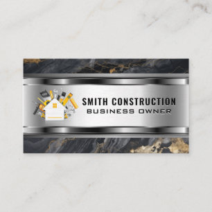 Construction Verktyg Reparation av hem Visitkort