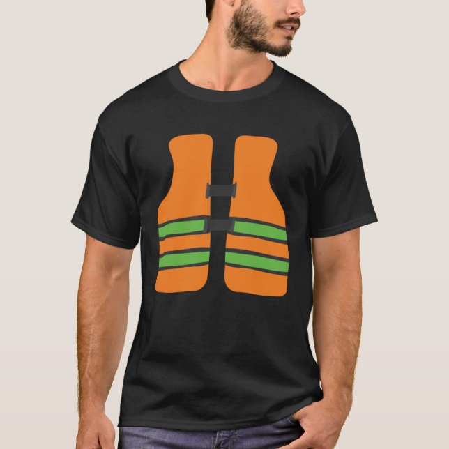 Construction Worker Outfit T Shirt (Framsida)