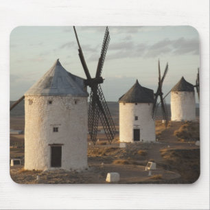 Consuegra, antique La Manchas vindkraftverk Musmatta