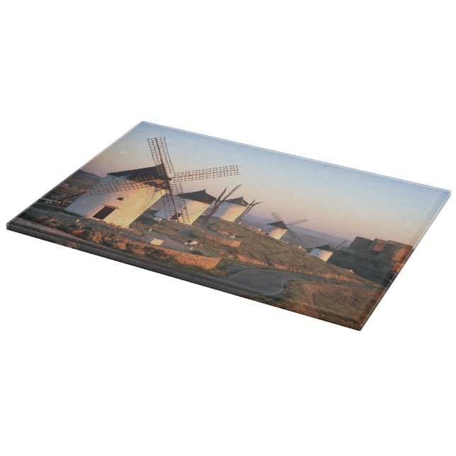 Consuegra, La Mancha, Spanien, väderkvarnar (Hörn)