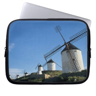 Consuegra, La Mancha, Spanien, väderkvarnar 2 Laptop Fodral