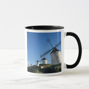 Consuegra, La Mancha, Spanien, väderkvarnar 2 Mugg