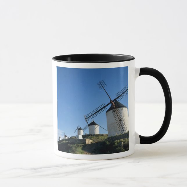 Consuegra, La Mancha, Spanien, väderkvarnar 2 Mugg (Höger)