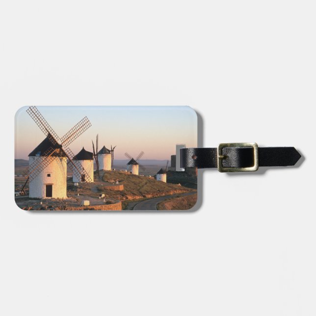 Consuegra, La Mancha, Spanien, väderkvarnar Bagagebricka (Horisontell Framsida)