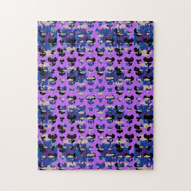 Contained Sky Flame Tulips Pussel (Vertikal)