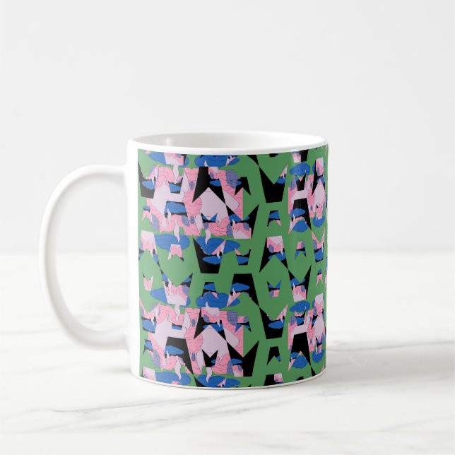 Contained Sky Flame Wings Kaffemugg (Vänster)