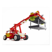 Container Crane Lastbil Poster