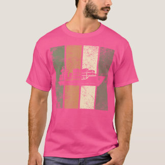 Containerfartyg Båtlivsentusiast Seglare Sjöman Sj T Shirt