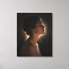 Contemplação Canvastryck