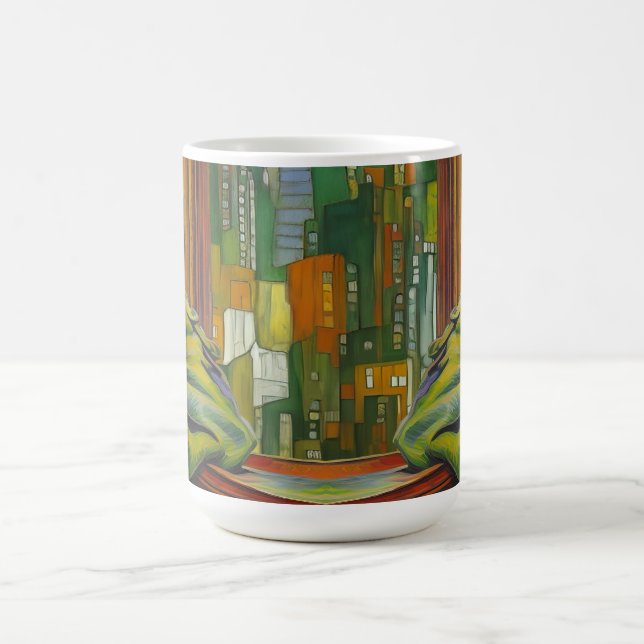 Contemplating their situation Mug Kaffemugg (Center)