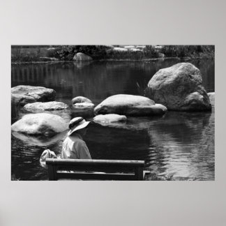 Contemplation, Big Vår Gardens Poster