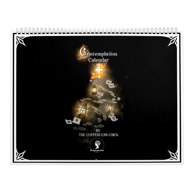 Contemplation Calendar (Bible Verse Inspired Art) Kalender (Omslag)