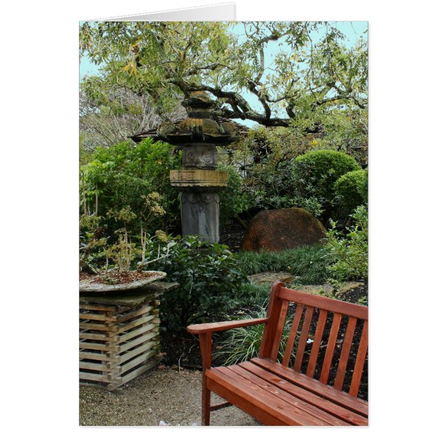 Contemplation Corner Hälsningskort (Framsidan)