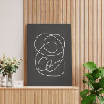 Contemporary Abstrakt Art Chic Svartvit Canvastryck<br><div class="desc">Contemporary Abstrakt  Art Chic Svartvit Kanvastryck</div>