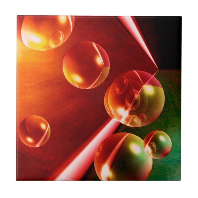 Contemporary Abstrakt Artwork by Serdar Hizli Kakelplatta (Framsidan)