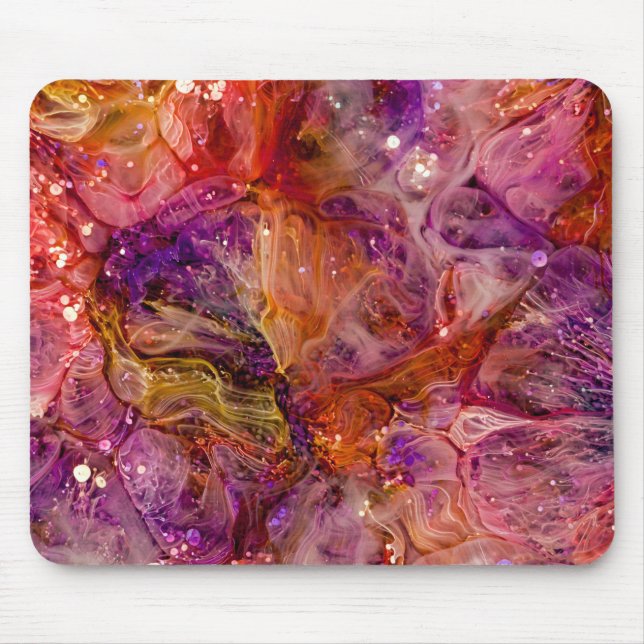 Contemporary Abstrakt epoxy Art, Resin Art, Resin  Musmatta (Framsidan)