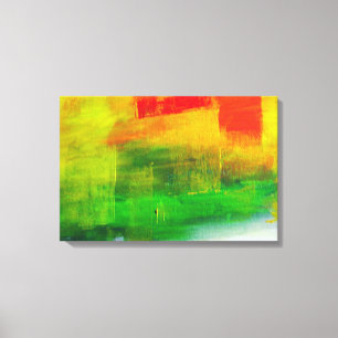 Contemporary Abstrakt Painting by Serdar Hizli Canvastryck