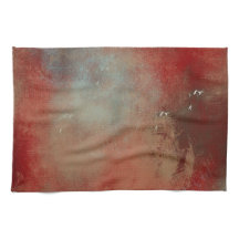 Contemporary Abstrakt Red Guld Blue - Färgat