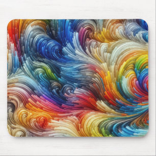 Contemporary Abstrakt Swirl Spectrum Musmatta
