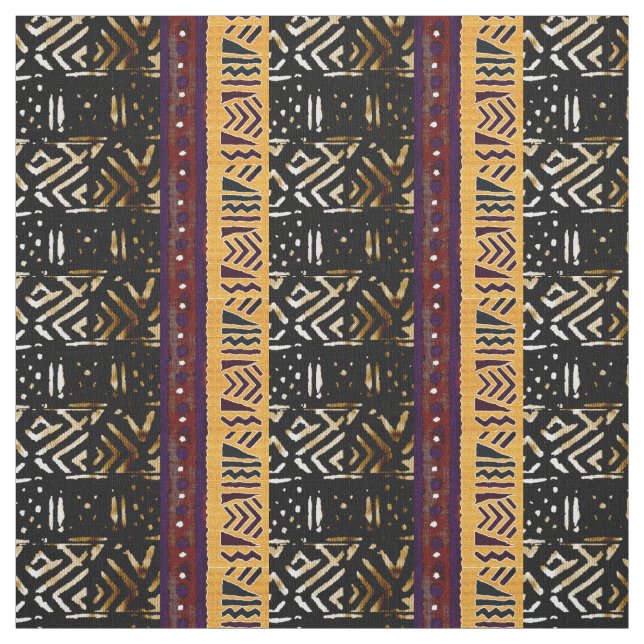 Contemporary Afrikas Lera Trasa Tyg (Provkarta)