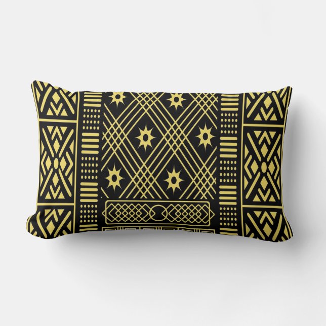 Contemporary: Afrikas Stil design Lumbarkudde (Framsida)