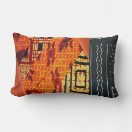 Contemporary: Afrikas Stil design Lumbarkudde