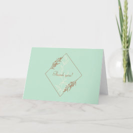 Contemporary Aqua Blue-Folke-tackkort Tack Kort