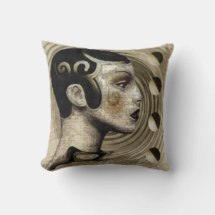 Contemporary: Art Deco/Art nouveau Stil Kudde